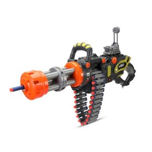 تفنگ اسباب بازی مسلسل شارژی مدل The 80' Rapid Fire Mega Blaster_اسباب بازی